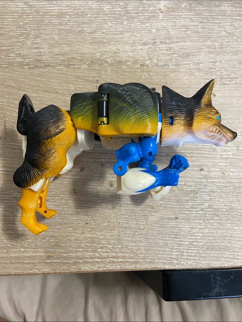 1996 Hasbro Transformers Beast Wars Maximal K-9 Dog Action Figure Incomplete